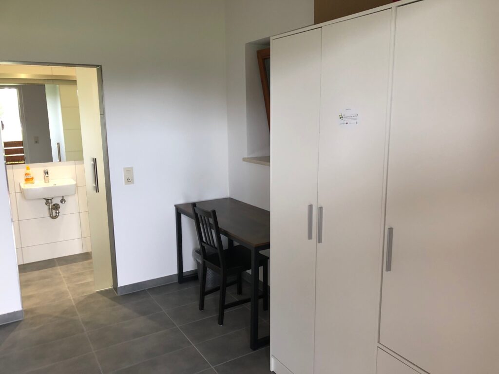 Schiedsrichterkabine neu renoviert